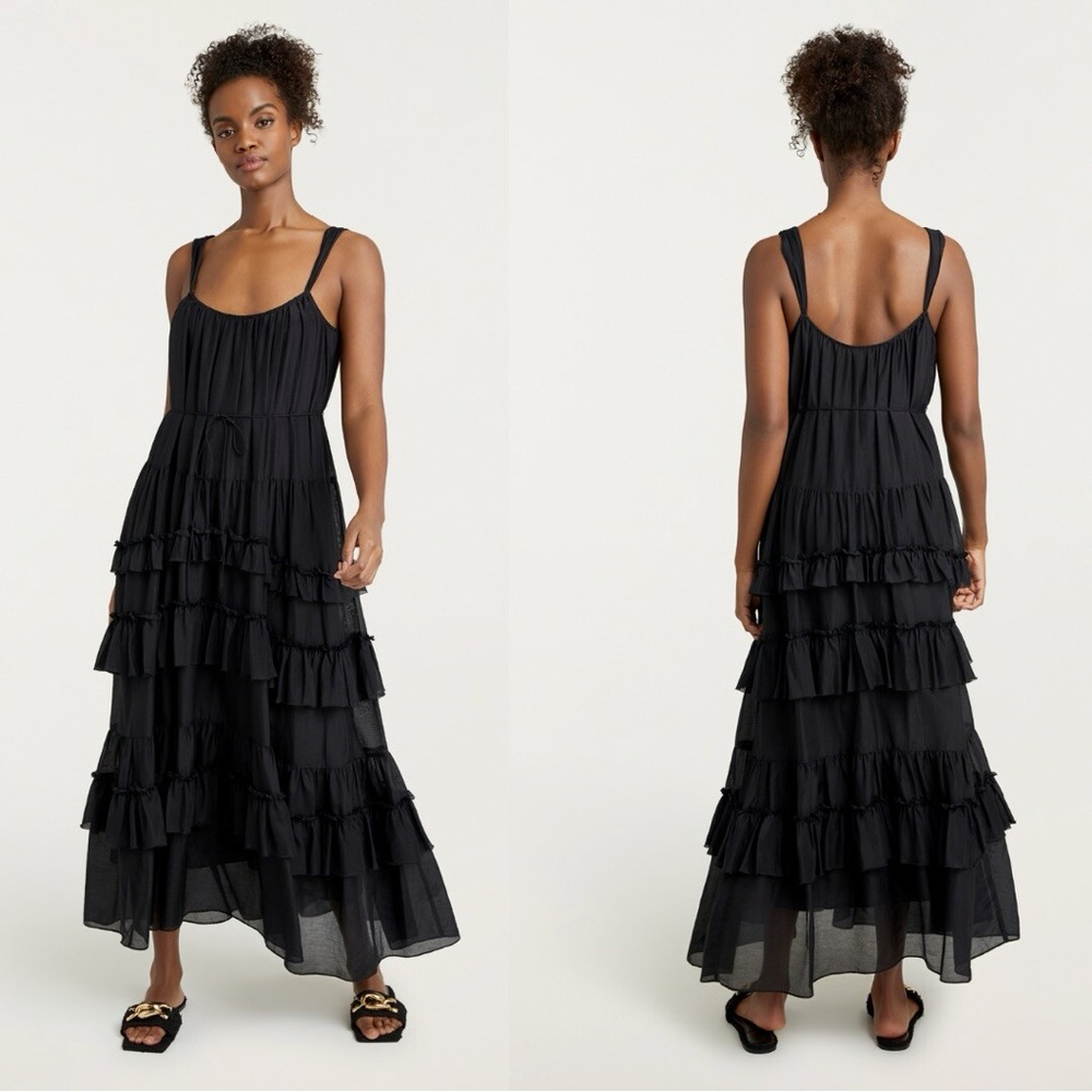Cinq à Sept Kandra Tiered Maxi Dress - Picture 2 of 8